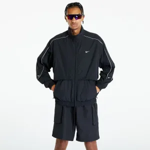 Nike Solo Swoosh Woven Tracksuit Jacket Black/ White #2791852