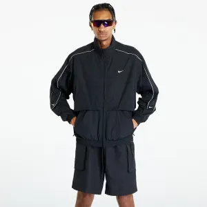 Nike Solo Swoosh Woven Tracksuit Jacket Black/ White #2356100