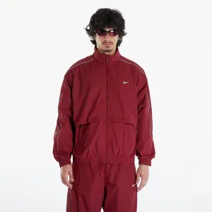 Nike Sportswear Solo Swoosh Men's Woven Track Jacket Team Red/ White #3162889