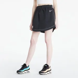 Nike Sportswear Swoosh Women's Woven High-Rise Skirt Black #1636171