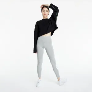 Nike Sportswear W Essential High-Rise Leggings Dk Grey Heather/ White #213492