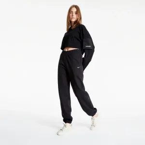 NikeLab Women's Fleece Pants Black/ White #3162424