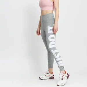 Nike NSW Essential Graphic High-Waisted Leggings Jdi Dk Grey Heather/ White #2659115