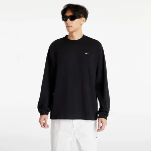 Nike Solo Swoosh Unisex Long-Sleeve Top Black/ White #2961085