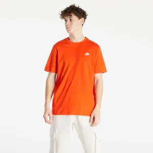 Nike Sportswear Club Tee Orange #218554