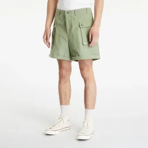 Nike Life Men's Woven P44 Cargo Shorts Oil Green/ White #2197569