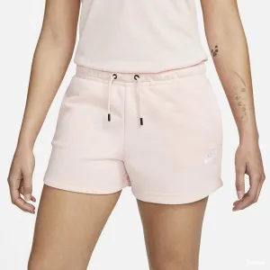 Nike NSW Essential Fleece High-Rise Shorts French Terry Atmosphere/ White #3052138