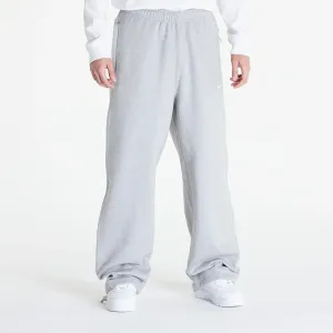 Nike Solo Swoosh Men's Open-Hem Brushed-Back Fleece Pants Dk Grey Heather/ White #3082335
