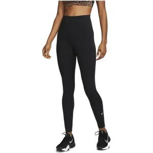 Nike Dri-Fit One Womens High-Rise Leggings Black/White S Pantaloni fitness