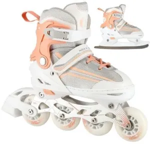 Nils Extreme NH18190 2in1 Pattini in linea White/Pink 39-43