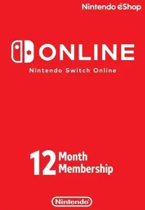 Nintendo Switch Online Membership - 12 Months eShop Key FRANCE
