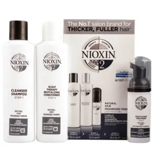 Nioxin Set regalo per la cura dei capelli per capelli naturalmente fini e sottili System 2