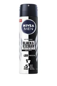 Nivea Antitraspirante spray per uomo Invisible For Black & White Power 150 ml