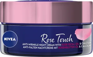 Nivea Crema da giorno contro le rughe con olio di rosa e calcio Rose Touch (Anti-Wrinkle Night Cream) 50 ml