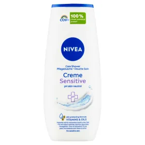 Nivea Gel doccia curativo Creme Sensitive (Care Shower Gel) 250 ml