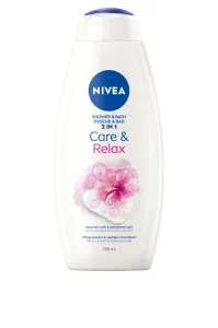 Nivea Gel doccia e bagnoschiuma Care & Relax (Shower & Bath) 750 ml