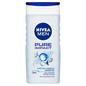 Nivea Gel doccia energizzante Men Pure Impact (Shower Gel) 250 ml
