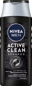 Nivea Shampoo al carbone attivo per uomo Active Clean 250 ml