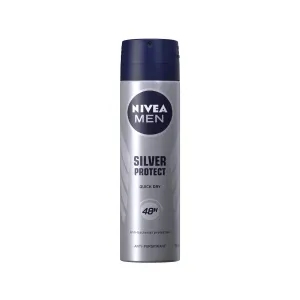 Nivea Spray antitraspirante per uomo Silver Protect Dynamic Power 150 ml