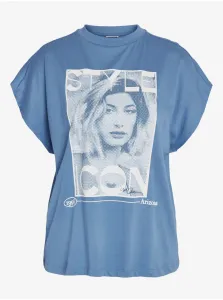 Blue Women's T-Shirt Noisy May Hailey - Women