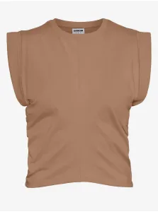 Brown T-Shirt Noisy May Emma - Women #770279