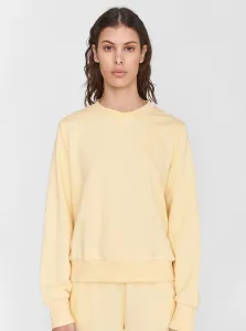 Yellow basic sweatshirt Noisy May Magnifier - Women #188892