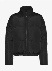 Black Quilted Winter Jacket Noisy May Anni - Women