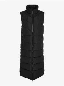 Black Ladies Quilted Vest Noisy May Dalcon - Ladies #2599656