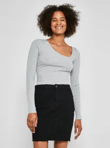 Black Denim Sheath Mini Skirt Noisy May Callie - Women #829178