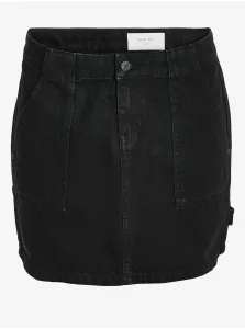 Black Denim Skirt Noisy May Emily - Women #2254891