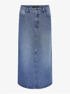 Blue denim maxi skirt Noisy May Elisa - Ladies #2485133