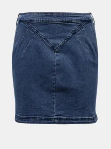 Blue Sheath Denim Skirt Noisy May Inci - Women #1291996