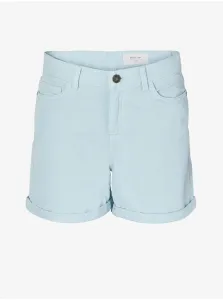 Light blue denim shorts Noisy May Smiley - Women