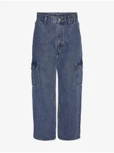 Dark Blue Wide Jeans Noisy May Alexa - Women #1509350