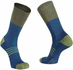 Northwave Extreme Pro High Sock Deep Blue/Forest Green M Calzini ciclismo