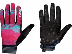 Northwave Womens Air Glove Full Finger Beetroot/Green XL