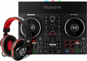 Numark Mix Live + HF175 Consolle DJ #1762442
