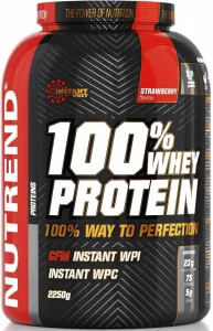 NUTREND 100% Whey Protein Fragola 2250 g