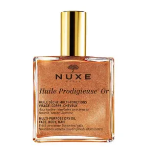 Nuxe Huile Prodigieuse Or Multi-Purpose Dry Oil olio secco multifunzionale con glitteri 100 ml