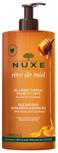 Nuxe Gel doccia emolliente per corpo e viso Rêve de Miel (Face and Body Ultra Rich Cleansing Gel) 750 ml