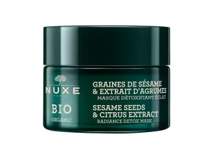 Nuxe Maschera disintossicante illuminante BIO Sesame Seeds & Citrus Extract (Radiance Detox Mask) 50 ml