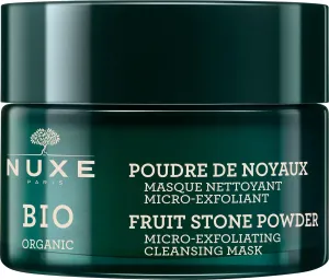 Nuxe Maschera micro-esfoliante detergente BIO Fruit Stone Powder (Micro-Exfoliating Cleansing Mask 50 ml