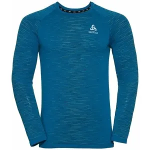 Odlo Blackcomb Ceramicool T-Shirt Mykonos Blue/Space Dye L #52761