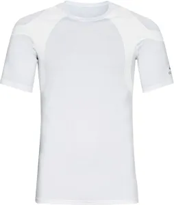 Odlo Men's Active Spine 2.0 Running T-shirt White S Maglietta da corsa a maniche corte