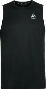Odlo Men's ESSENTIAL Base Layer Running Singlet Black XL Maglietta da corsa a maniche corte
