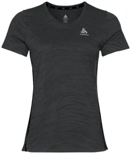 Odlo Zeroweight Engineered Chill-Tec T-Shirt Black Melange L #52695