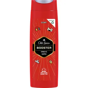 Old Spice Gel doccia per corpo e capelli Booster (Shower Gel + Shampoo) 400 ml