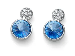 Oliver Weber Splendidi orecchini con cristalli azzurri Wake 23024 211