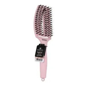 Olivia Garden Fingerbrush Combo Medium Pastel Pink spazzola per capelli