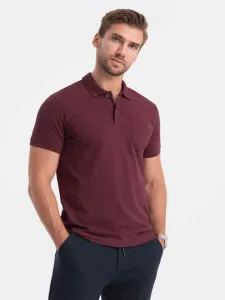 Ombre Men's polo t-shirt with decorative buttons #3040926